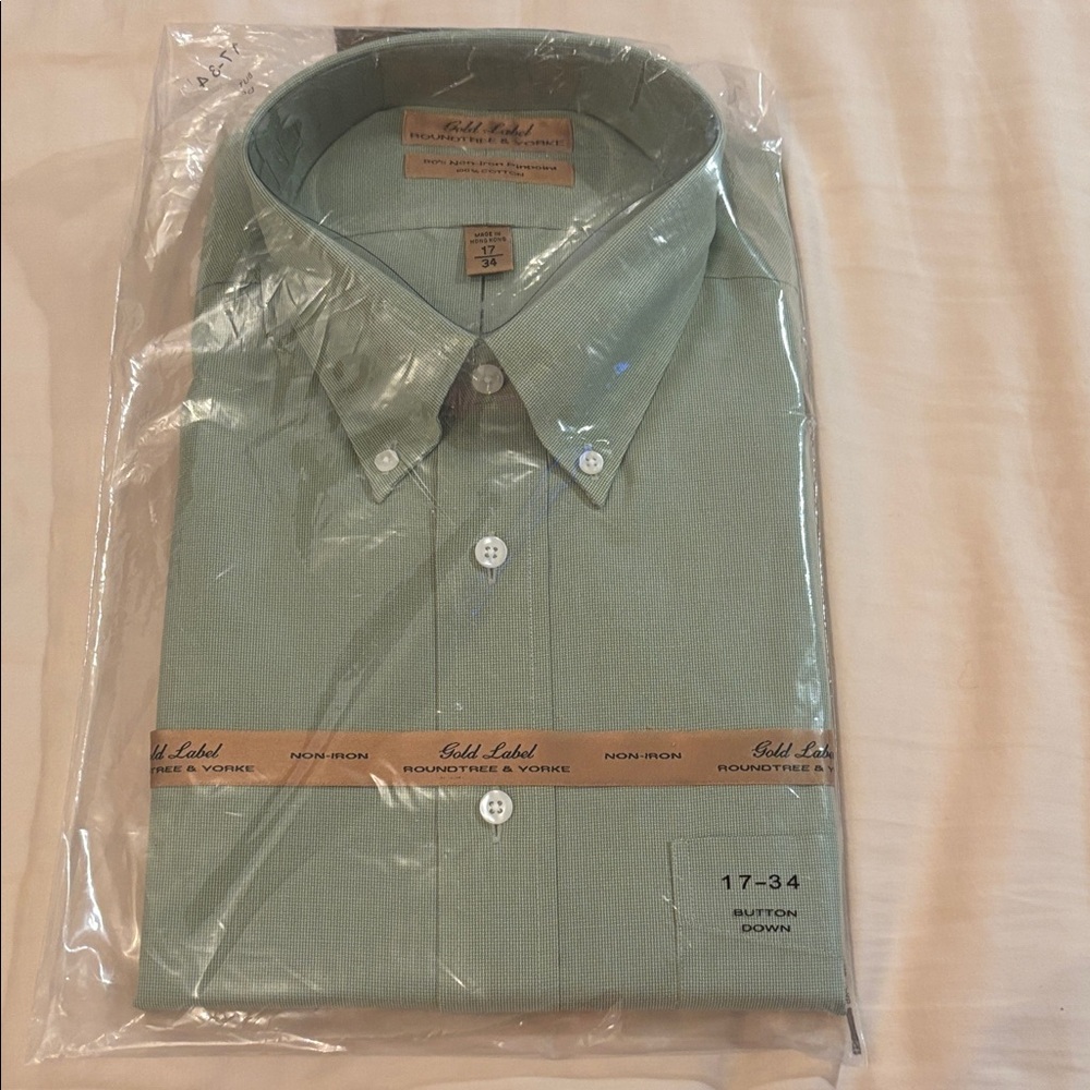 Roundtree & Yorke Sage Button-Down Shirt